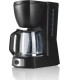 Cafetera goteo Haeger CM68B007A, 12 tazas negra,