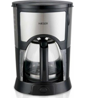 Cafetera goteo Haeger CM800001B, 12 tazas negro/in