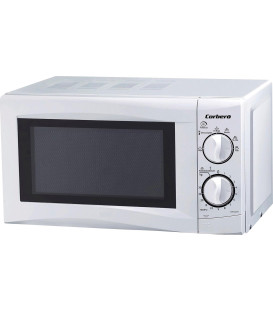 Microondas Corbero CMICM4020W, 20L, Blanco, Contro