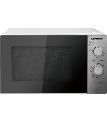 Microondas Corbero CMICM6020GX, 20L, Inox, Función