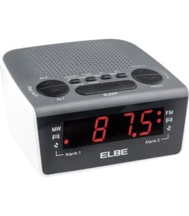 Radio reloj despertador Elbe CR932, radio desperta