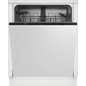 Lavavajillas Beko DIN36430, 14Cub, D, Integ Lavavajillas Beko DIN36430, 14Cub, D, Integ