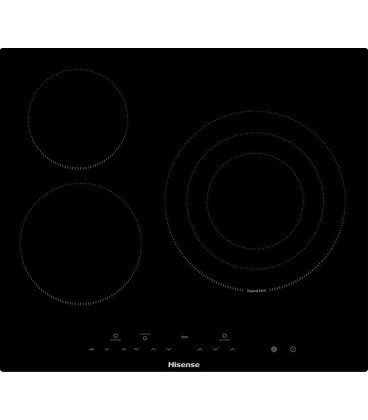 Vitroceramica Hisense E6322C, 3 zonas, 60cm