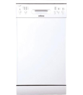 Lavavajillas Edesa EDW4610WH, 9 cub, 45cm, C, blan