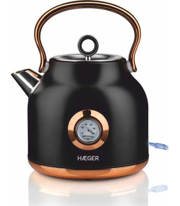 Hervidor Haeger EK22B024A, electrico deco black Hervidor Haeger EK22B024A, electrico deco black
