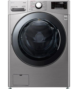 Lavadora LG F1P1CY2T, 17kg, 1100rpm, E, Inox