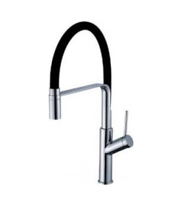 Grifo Monomando Nova FR32NE, DENVER Negro Extensib