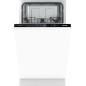 Lavavajillas Gorenje GV531E10, 9 cub, E, 45cm, in