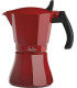 Cafetera acero Jata HCAF2006, induction roja 6 t v