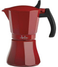 Cafetera acero Jata HCAF2009, induction roja 9 t v