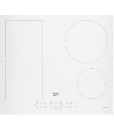 Induccion Beko HII64200FMTW, 4 zonas, 60cm, blanca