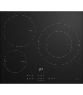 Induccion Beko HIIS63206M, 3 zonas, 28cm, 7200kw