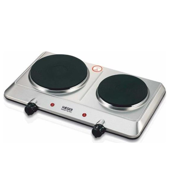 Cocina portatil Haeger HP02S015A, double top disc