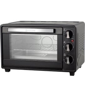 Mini Horno Grunkel HR23HN, 23L, Negro