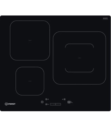 Inducción Indesit IS55Q60NE, 3 zonas, 60cm, sin ma