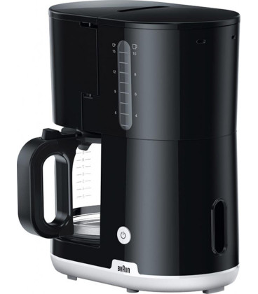 Cafetera Goteo Braun KF1100BK, 15 Tazas, Negro Cafetera Goteo Braun KF1100BK, 15 Tazas, Negro