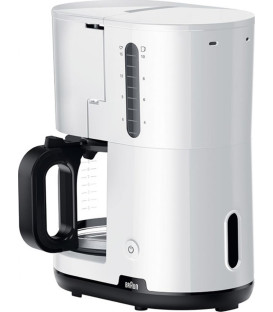 Cafetera goteo Braun KF1100WH, 15 tazas, Blanco