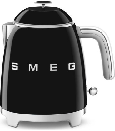 Hervidor mini Smeg KLF05BLEU, 0.8l, negro, style50 Hervidor mini Smeg KLF05BLEU, 0.8l, negro, style50