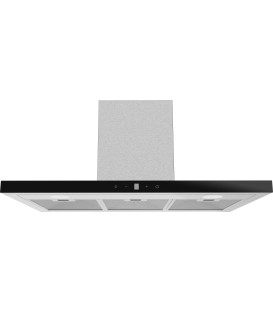 Campana Midea MH90B4300BES, 800m3h, 90cm, Inox