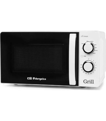 Microondas Orbegozo MIG2130, 20L, 700w, grill, bl