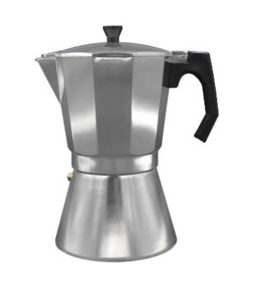 Cafetera Aluminio Bastilipo MOKKA12AL, 12 t, Alu