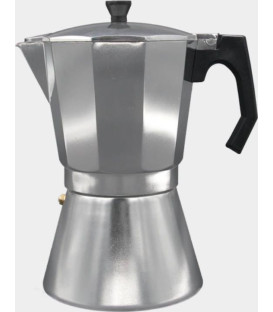 Cafetera Aluminio Bastilipo MOKKA6AL, 6t, Alu