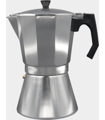 Cafetera Aluminio Bastilipo MOKKA6AL,  6t, Alu