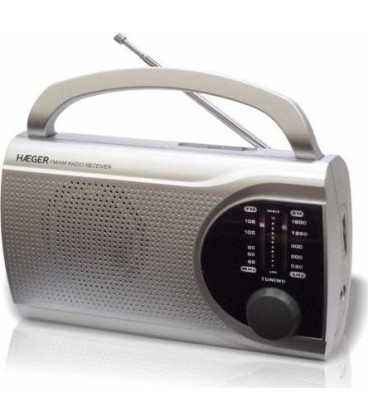 Radio Haeger PRBIB004B, surround am/fm - ac/dc, ra Radio Haeger PRBIB004B, surround am/fm - ac/dc, ra
