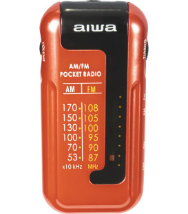 RADIO AIWA R22RD DE BOLSILLO CON AURICULARES ,COMP