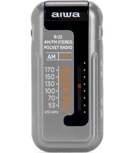 Radio AIWA R22SL •Radio de bolsillo con auriculare