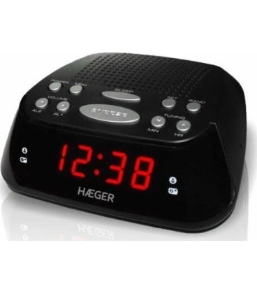 Radio Reloj Despertador Haeger RA06B005B, nooze di Radio Reloj Despertador Haeger RA06B005B, nooze di
