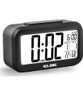 Reloj despertador Elbe RD668N, digit.negro temp/h