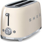 Tostador Smeg TSF02CREU, 50 style 4 rebanadas crem Tostador Smeg TSF02CREU, 50 style 4 rebanadas crem