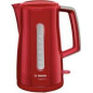 Hervidor Bosch TWK3A014, 1,7L, 2400w, rojo