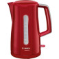 Hervidor Bosch TWK3A014, 1,7L, 2400w, rojo