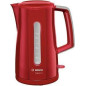 Hervidor Bosch TWK3A014, 1,7L, 2400w, rojo