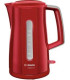 Hervidor Bosch TWK3A014, 1,7L, 2400w, rojo