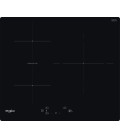 Induccion Whirlpool WBQ4860NE, 3 zonas, 60cm, Sin