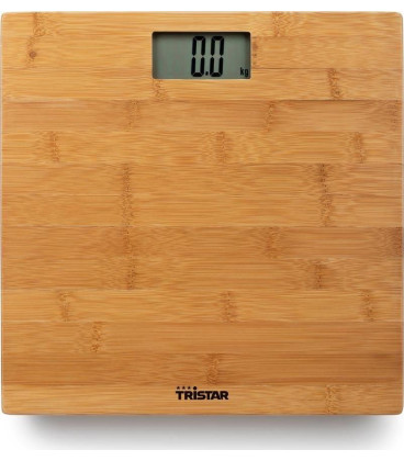 Bascula Baño Tristar WG2432, Bambu, 180kg, 0,1gr