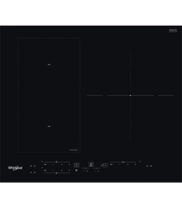Inducción Whirlpool WLB2760BF, 3zonas, FlexiCook,