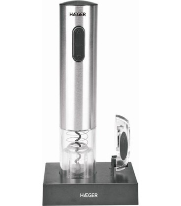 Sacacorchos electrico Haeger WOPSC003A, lucca pack Sacacorchos electrico Haeger WOPSC003A, lucca pack