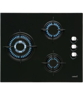 Encimera Cata CIB6021BK, Cristal, 3f, Negra, f tri