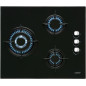 Encimera Cata CIB6021BK, Cristal, 3f, Negra, f tri