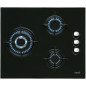 Encimera Cata CIB6021BK, Cristal, 3f, Negra, f tri