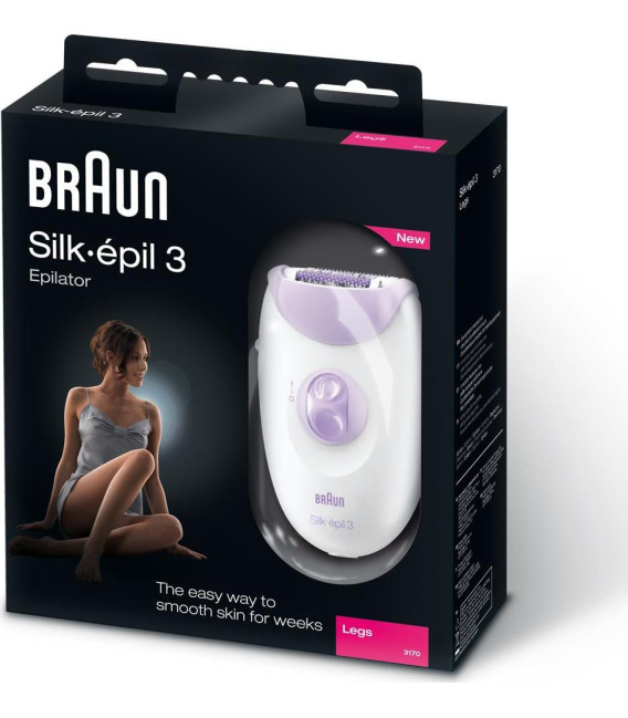 Depiladora Braun 3170, Silk Epil 3