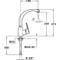 Grifo Teka MTP915 cromo