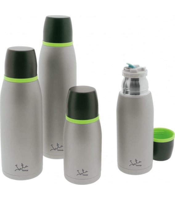 Termo liquidos Jata 918, inox 500ml gris-verde