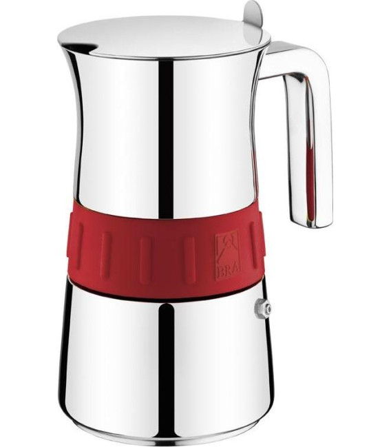 Cafetera Bra A170568, elegance red 9tz