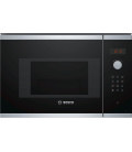 Microondas Bosch BEL523MS0, 20L, negro-inox, Integ