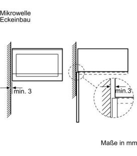 Microondas Bosch BEL523MS0, integrable